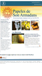 Mobile Screenshot of papelesdesonarmadans.com